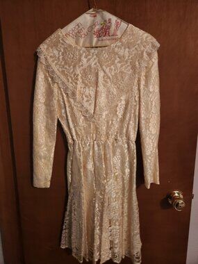 Ivory Lace Dress